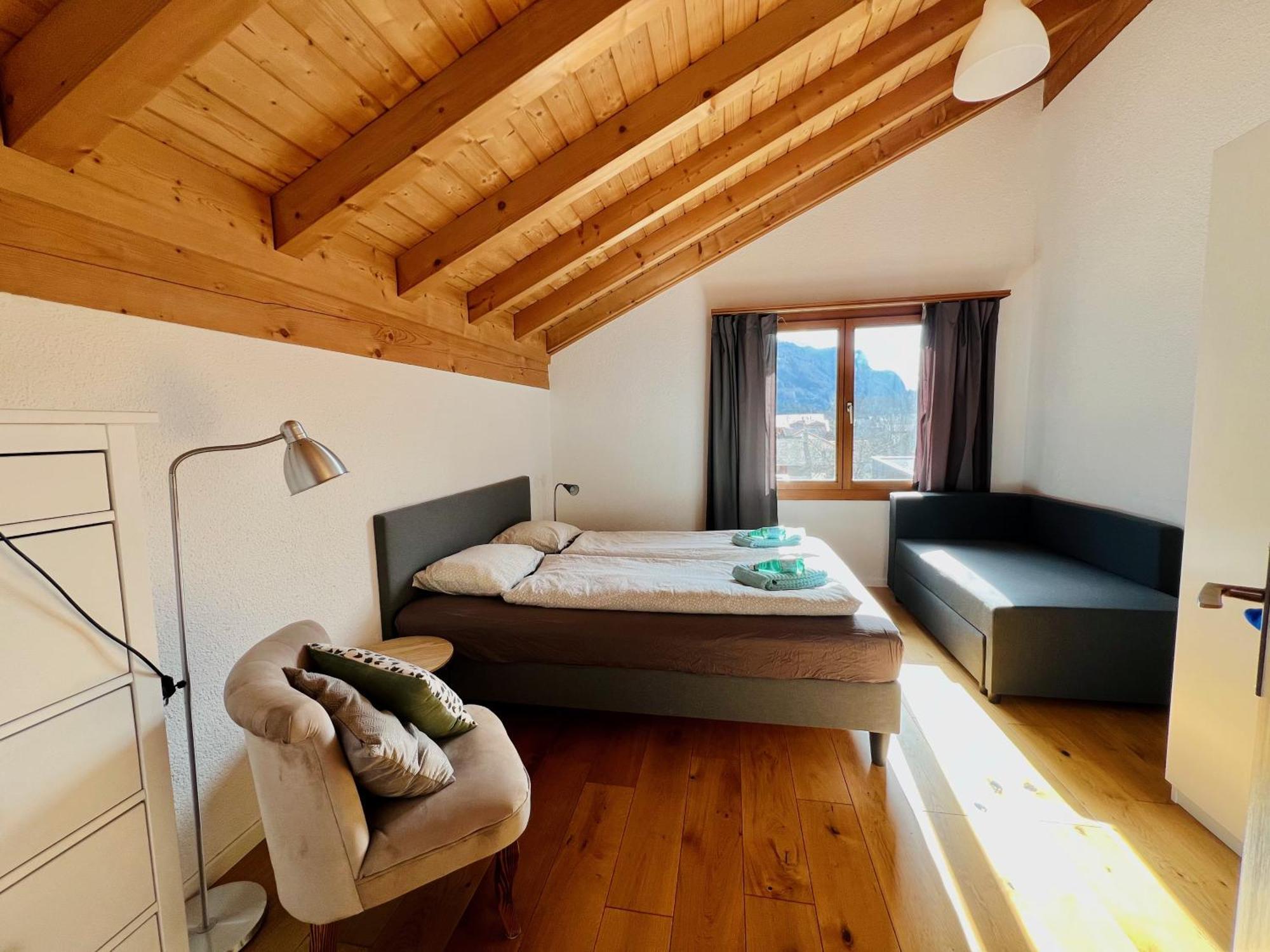 Maisonette 4.5 Zimmer, Naehe Ballenberg Hofstetten bei Brienz Buitenkant foto